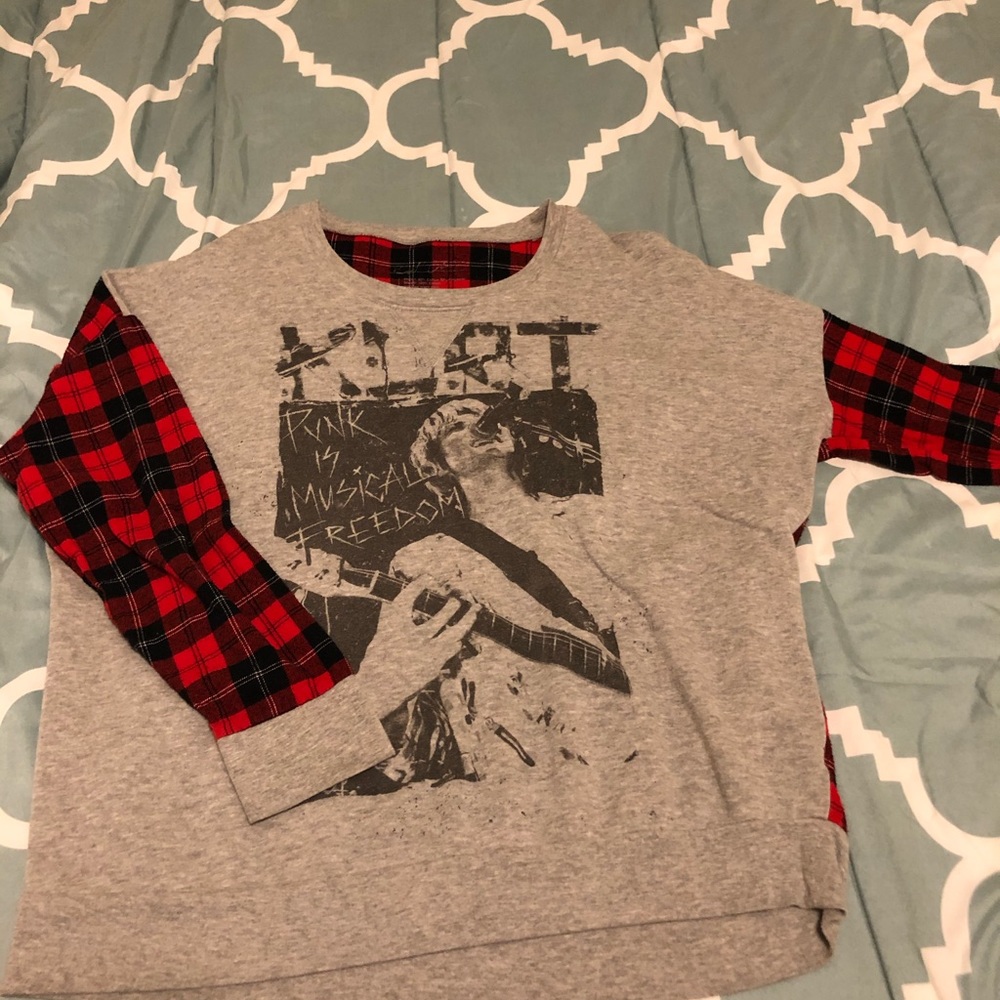 Kurt Cobain flannel shirt